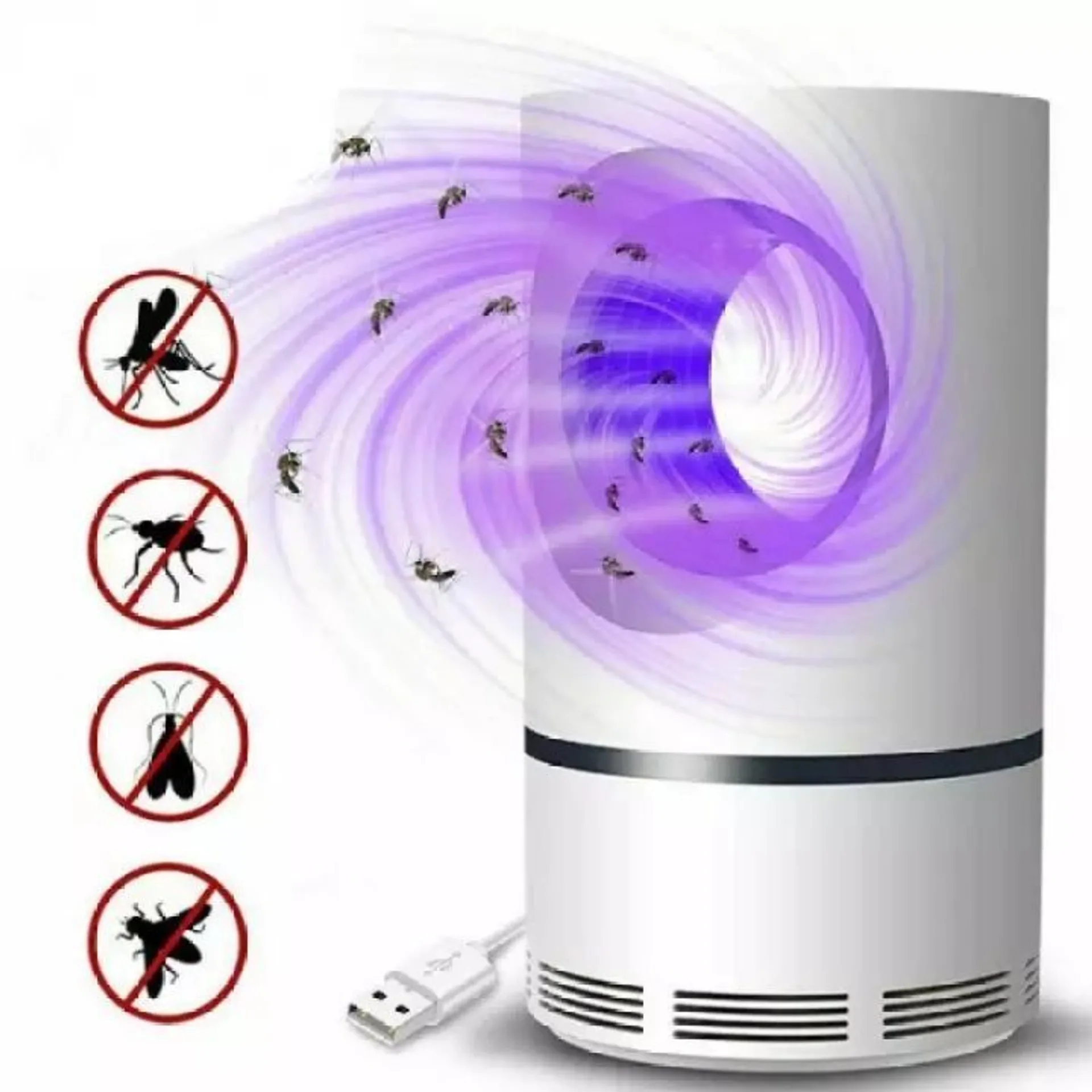 Đèn bắt muỗi cảm ứng thông minh cổng sạc usb (ảnh 3/5)