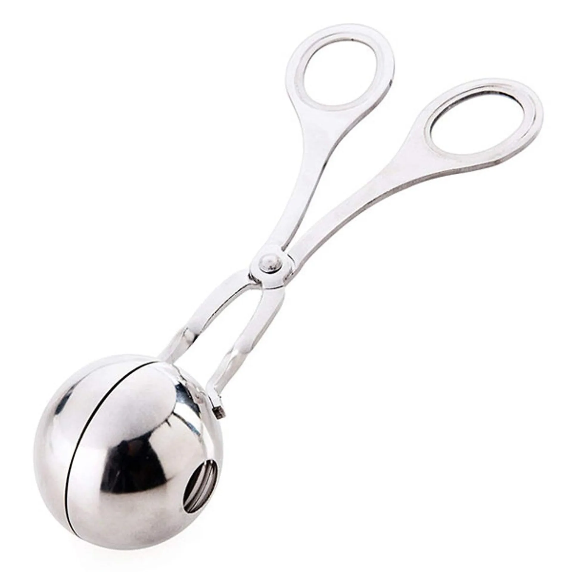 Dụng cụ kẹp thịt viên chả viên inox đa năng, kẹp thịt viên tròn (ảnh 5/6)