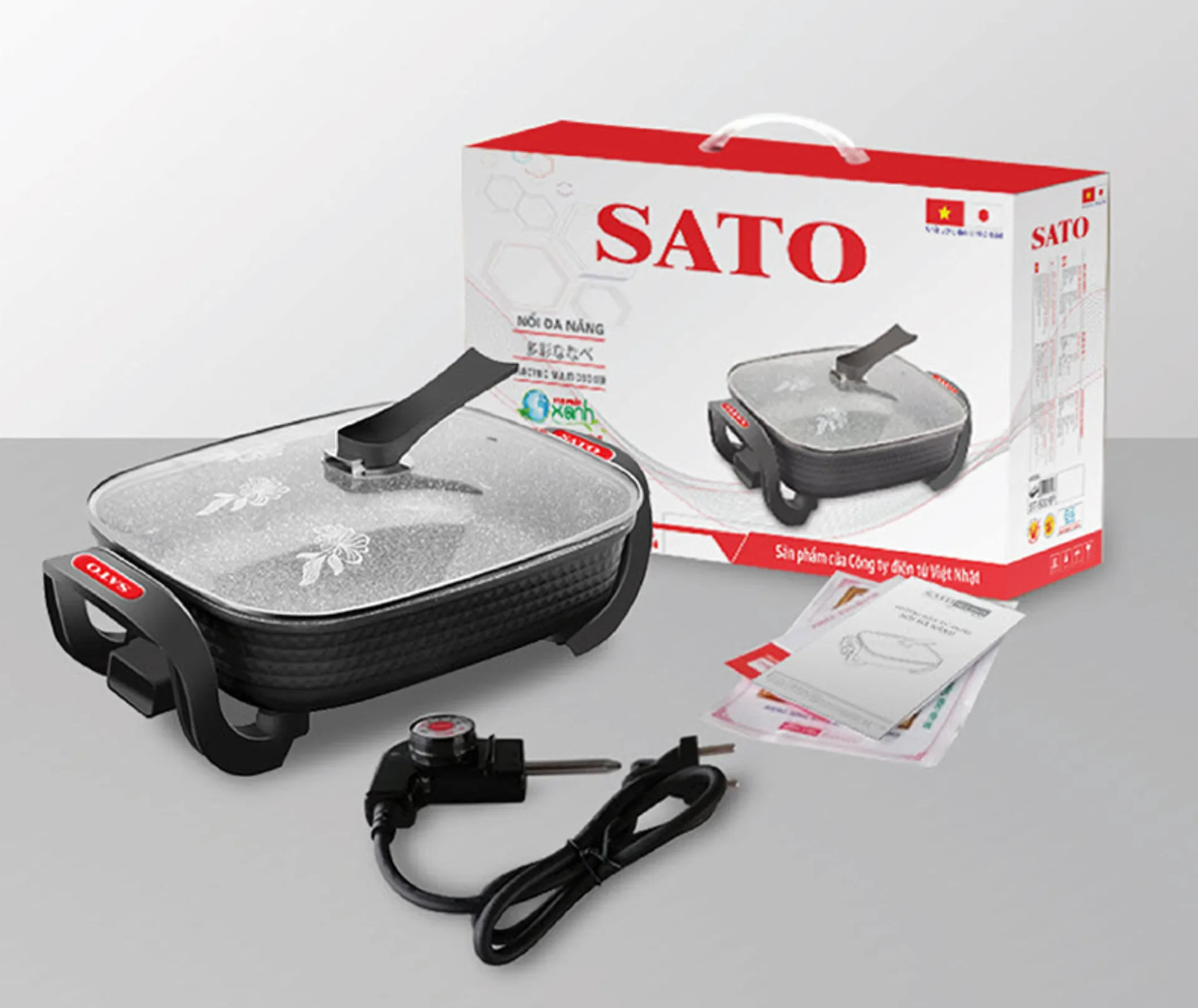 Nồi lẩu điện đa năng SATO 50NL51 5.0L (ảnh 2/4)