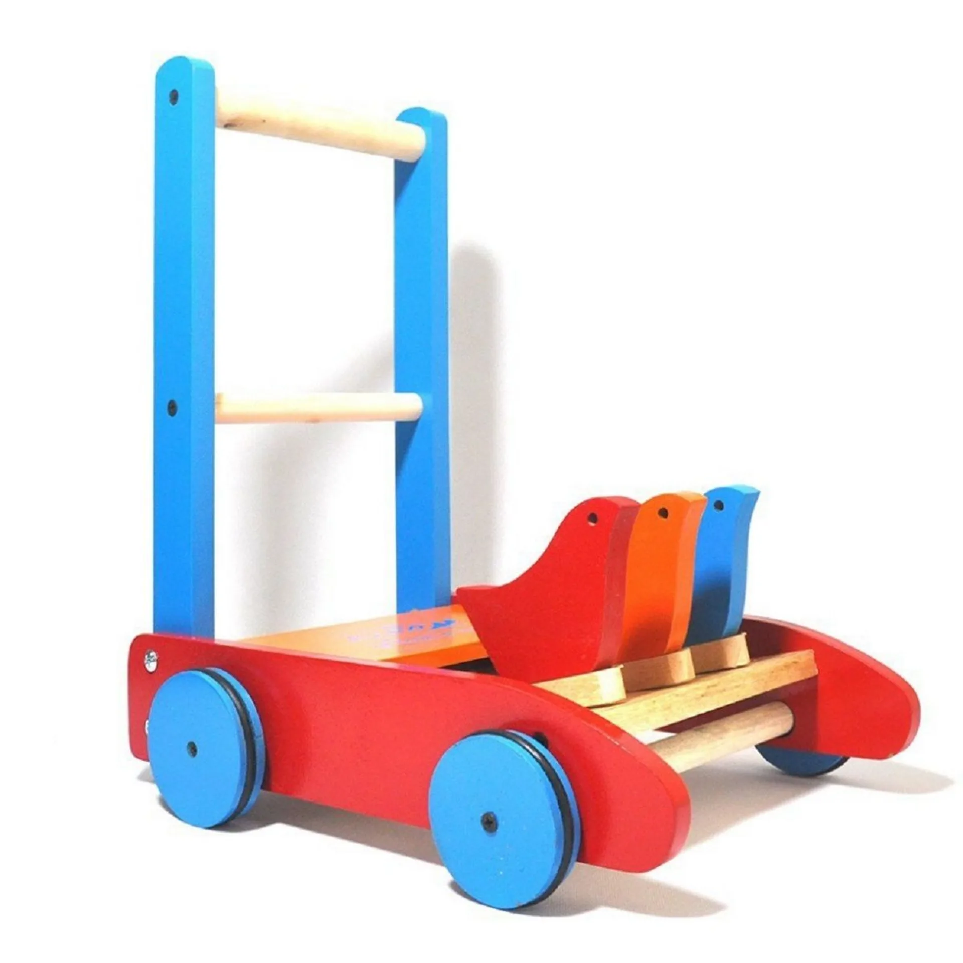 Xe gà tập đi cho bé chất liệu gỗ an toàn (ảnh 3/6)
