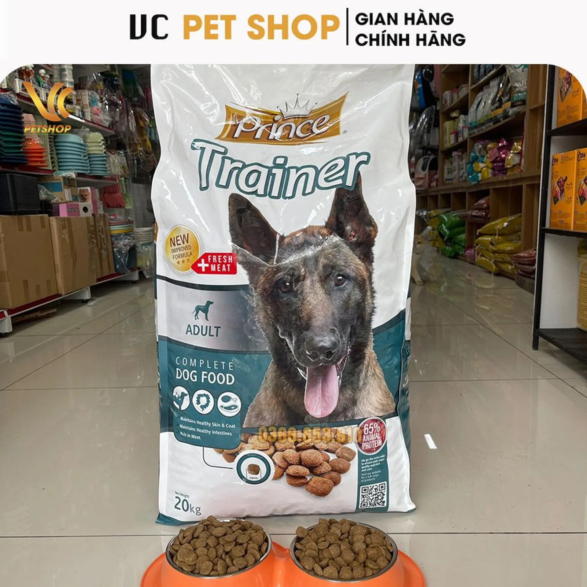 Thức Ăn Chó Huấn Luyện Malinois Prince Trainer - Hạt Huấn Luyện Chó Becgie Bỉ (ảnh 2/5)