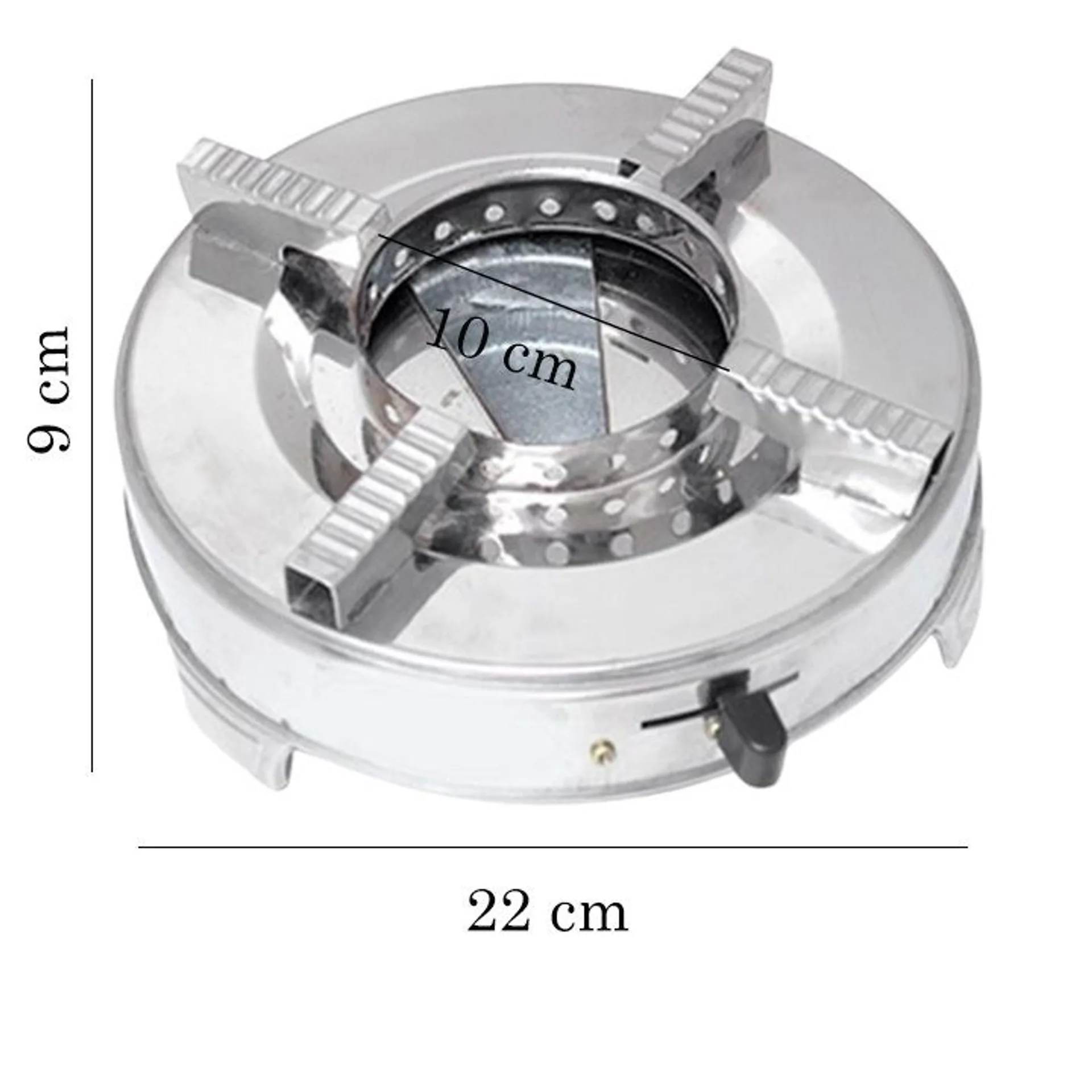 Bếp cồn khô inox mini tiện lợi, bếp cồn lẩu nướng nhỏ gọn dễ dàng mang đi dã ngoại (ảnh 2/5)