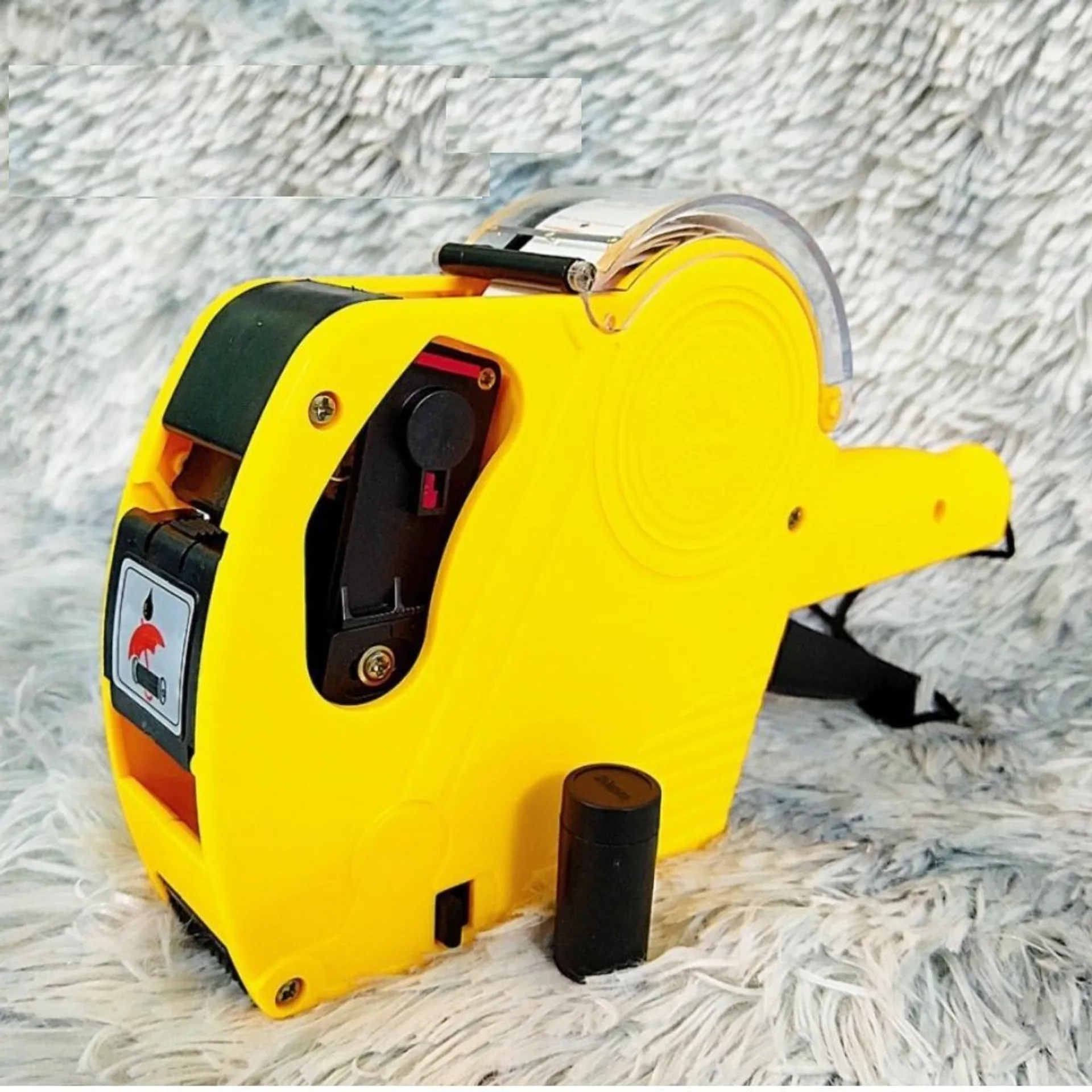 Máy bắn giá tiền tặng kèm 1 lọ mực và 1 cuộn tem, dụng cụ in giá tiền, súng bắn giá (ảnh 3/5)