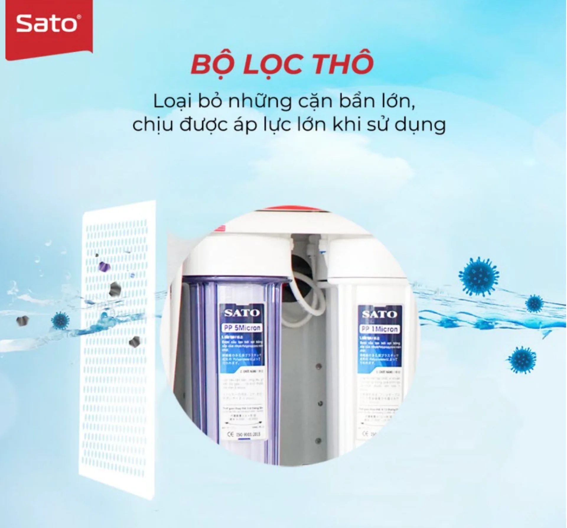 Máy Lọc Nước SATO Neo1 Neo4410T 10 Cấp Lọc (ảnh 3/5)