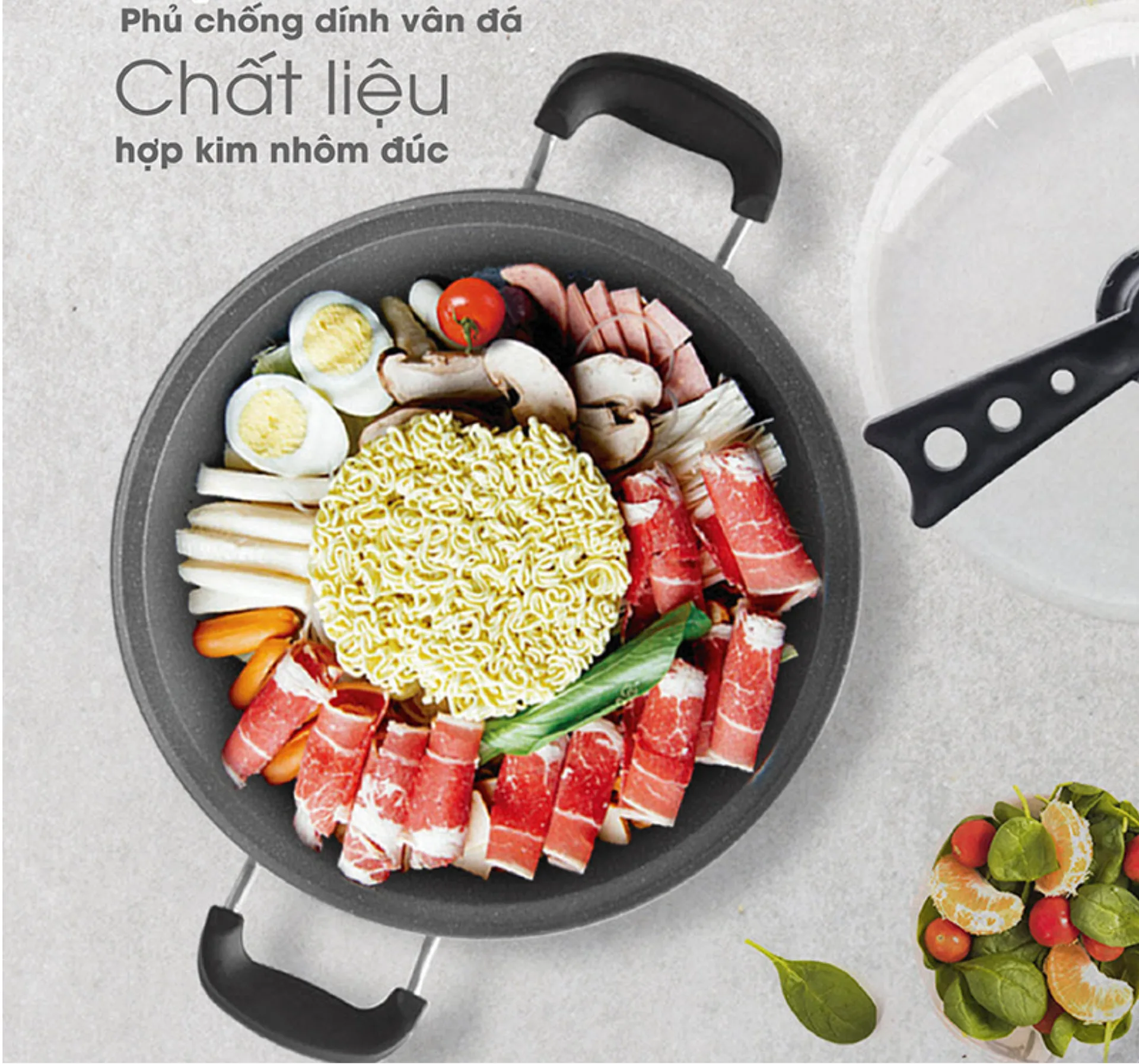 Nồi lẩu điện đa năng SATO 50NL52 5.0L (ảnh 2/2)