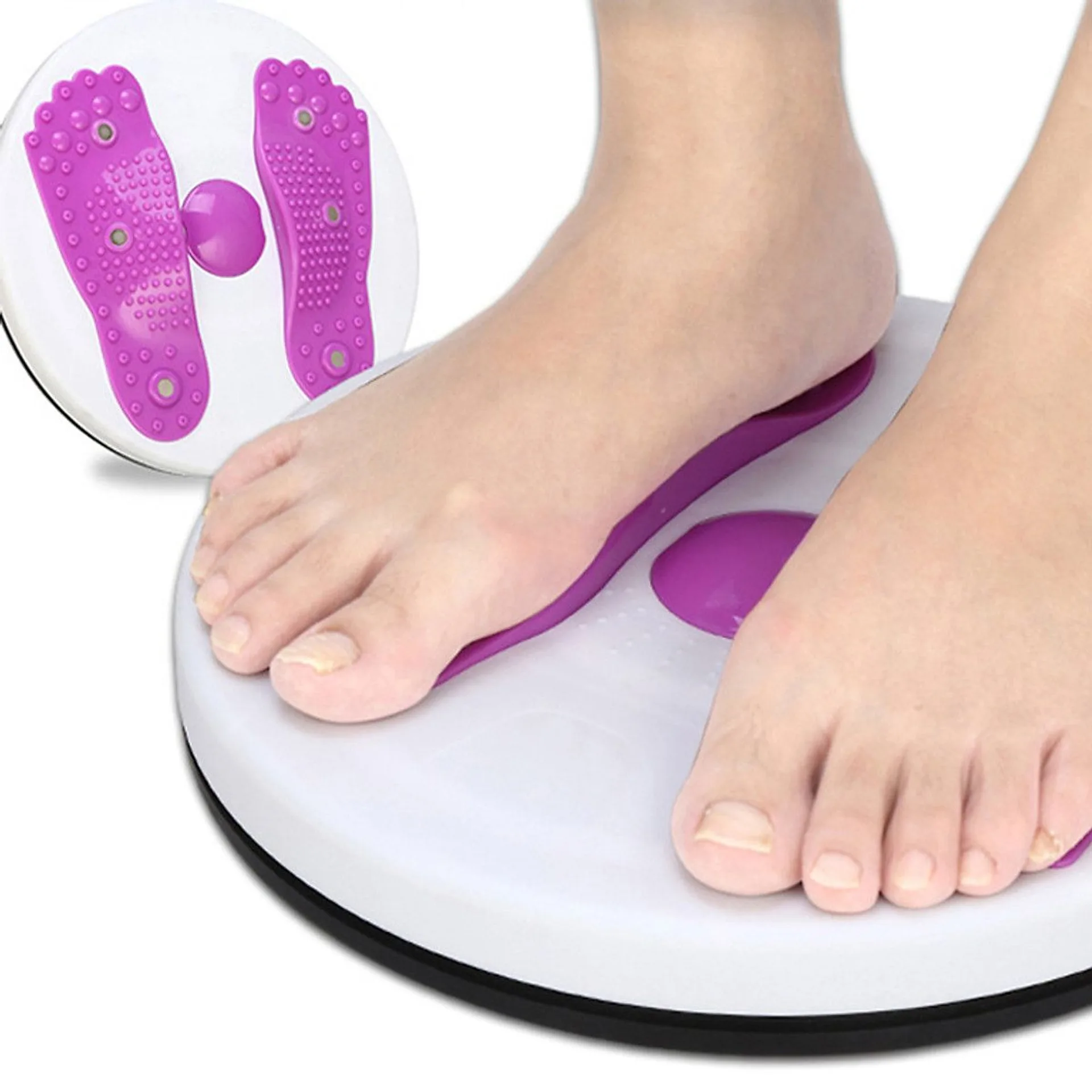 Đĩa xoay eo hình bàn chân giảm mỡ thon bụng (ảnh 3/6)
