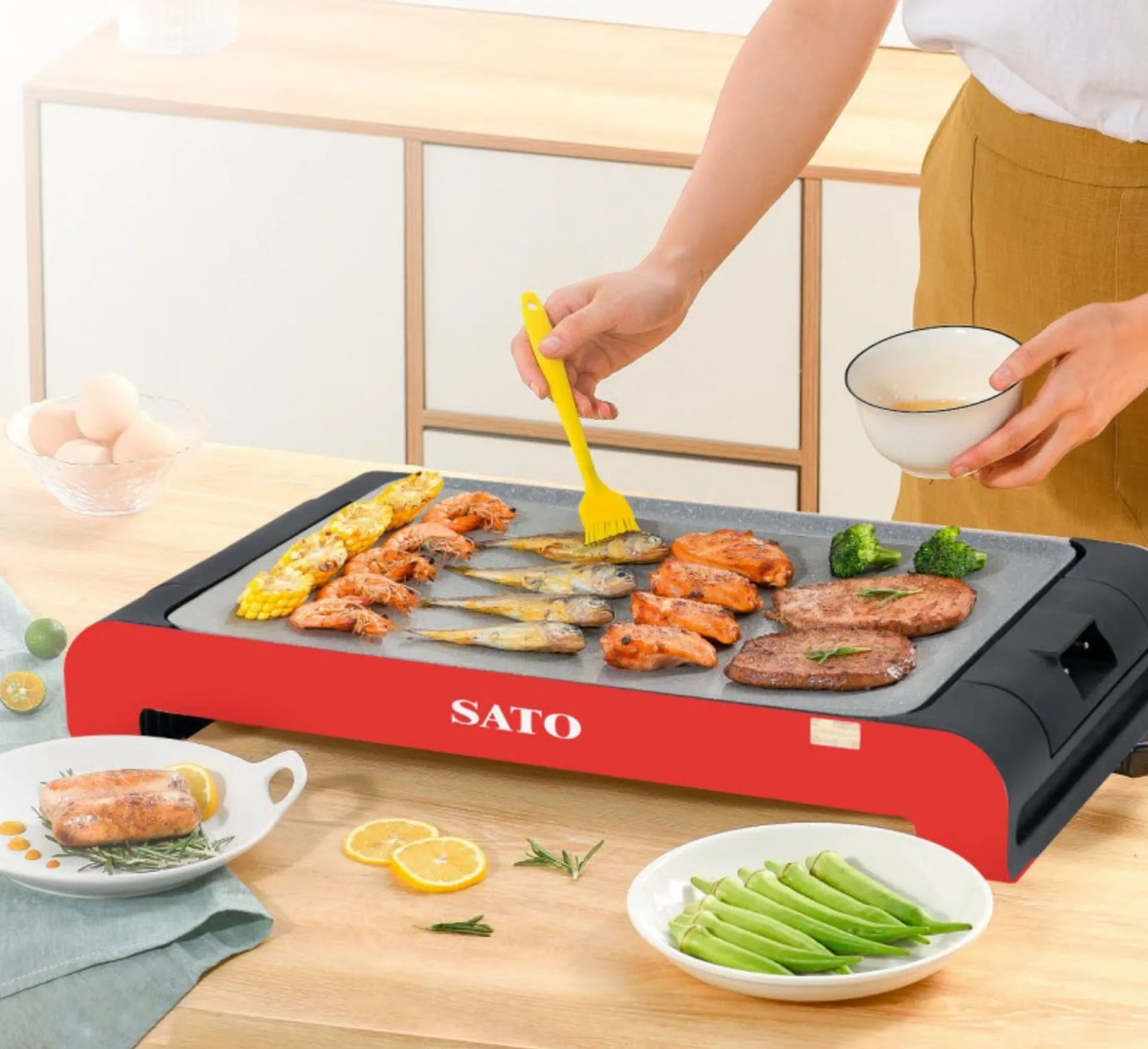 Bếp nướng điện SATO BN31 (ảnh 2/2)