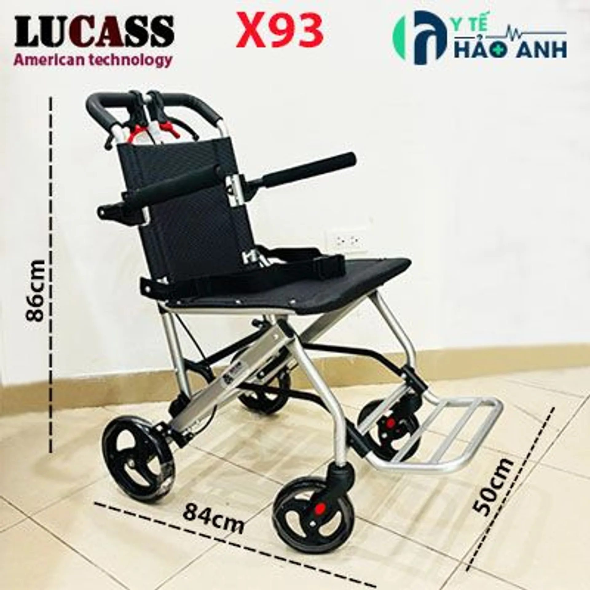 Xe lăn du lịch Lucass X93