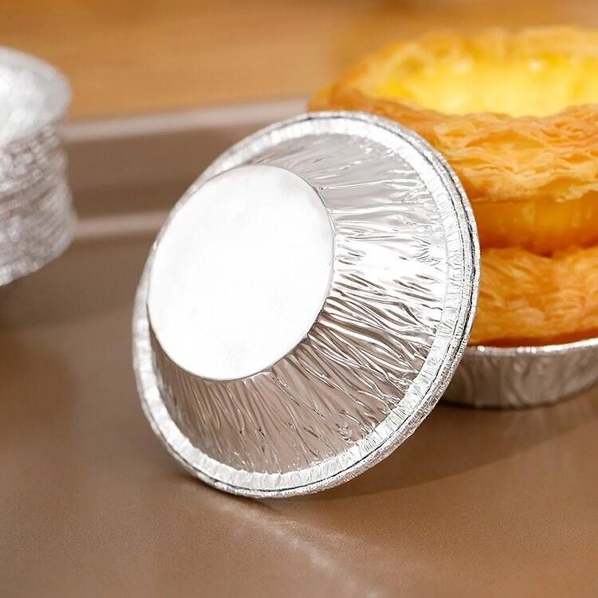 Set khuôn giấy bạc nướng thực phẩm, nướng bánh, nướng hàu, bát nướng bạc (ảnh 2/5)