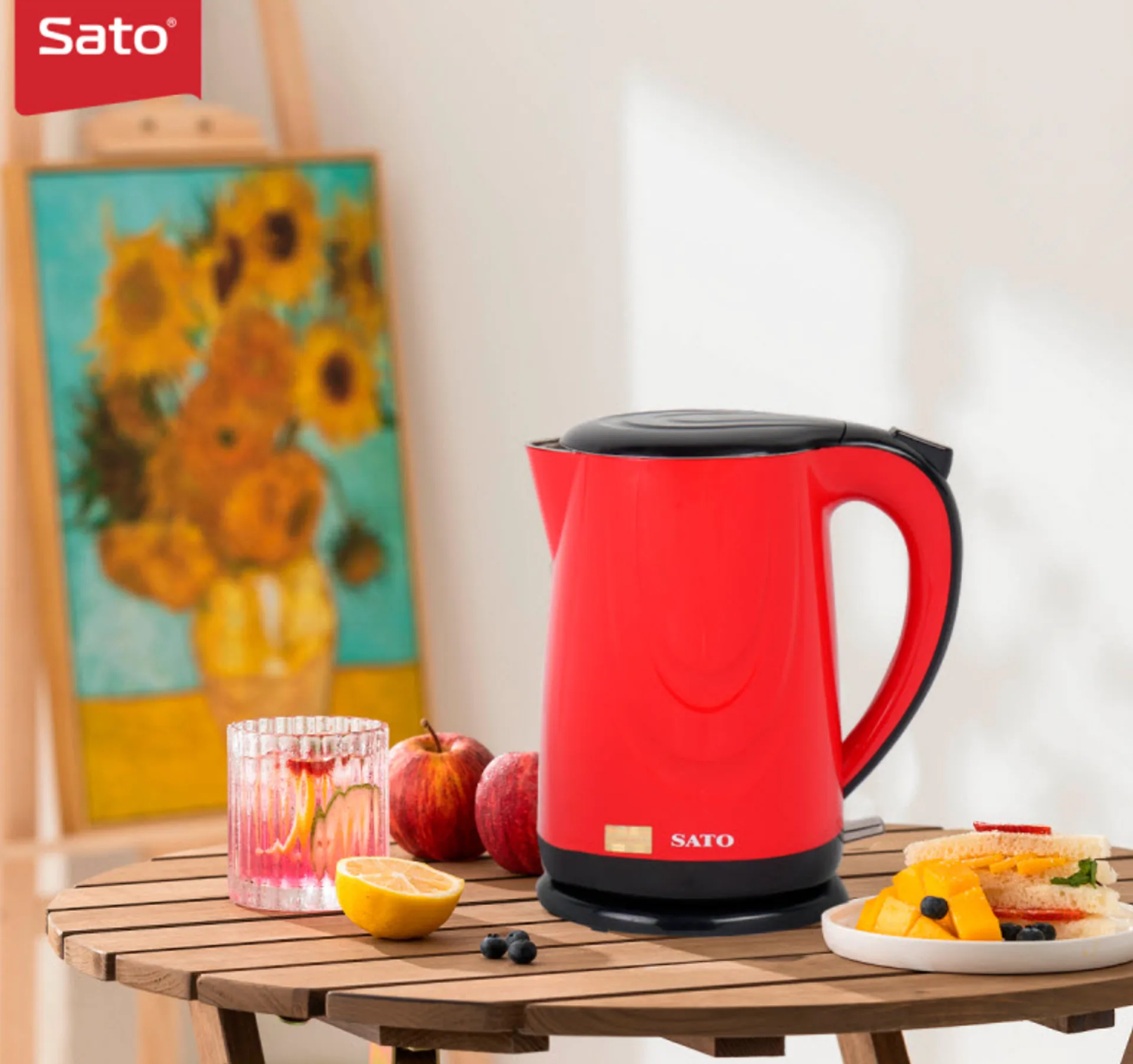 Ấm Siêu Tốc SATO 17ST52 1.8L