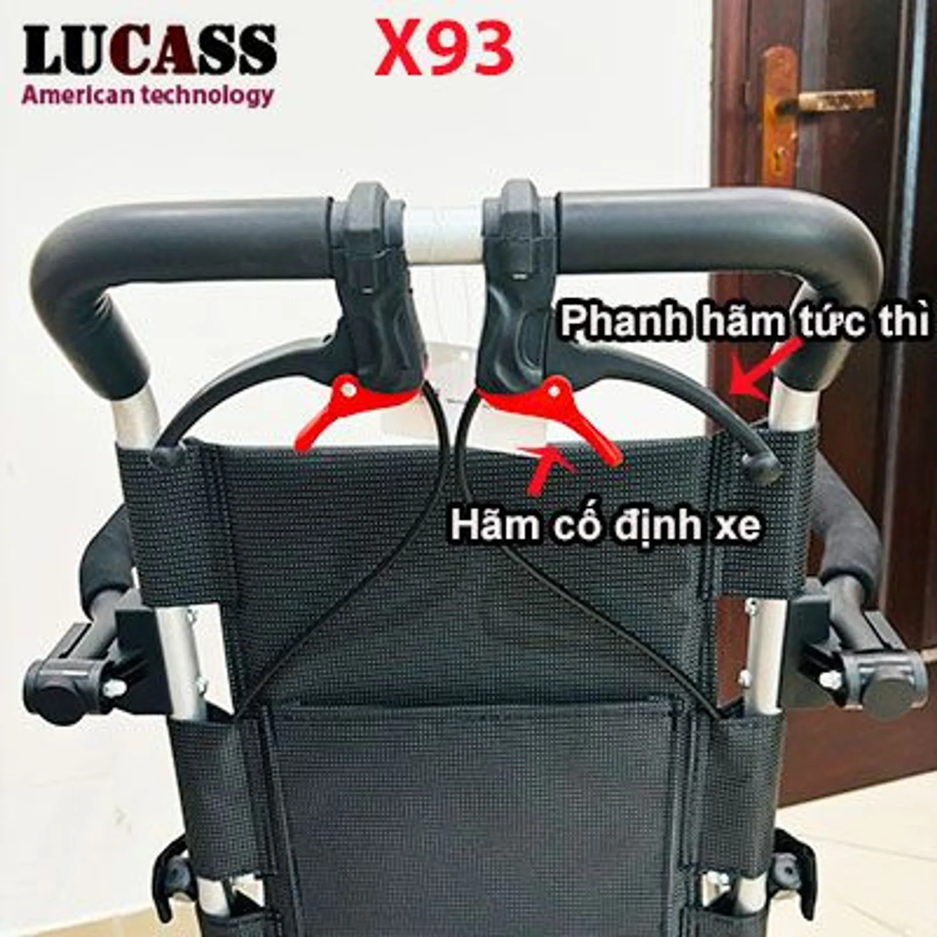 Xe lăn du lịch Lucass X93 (ảnh 2/5)