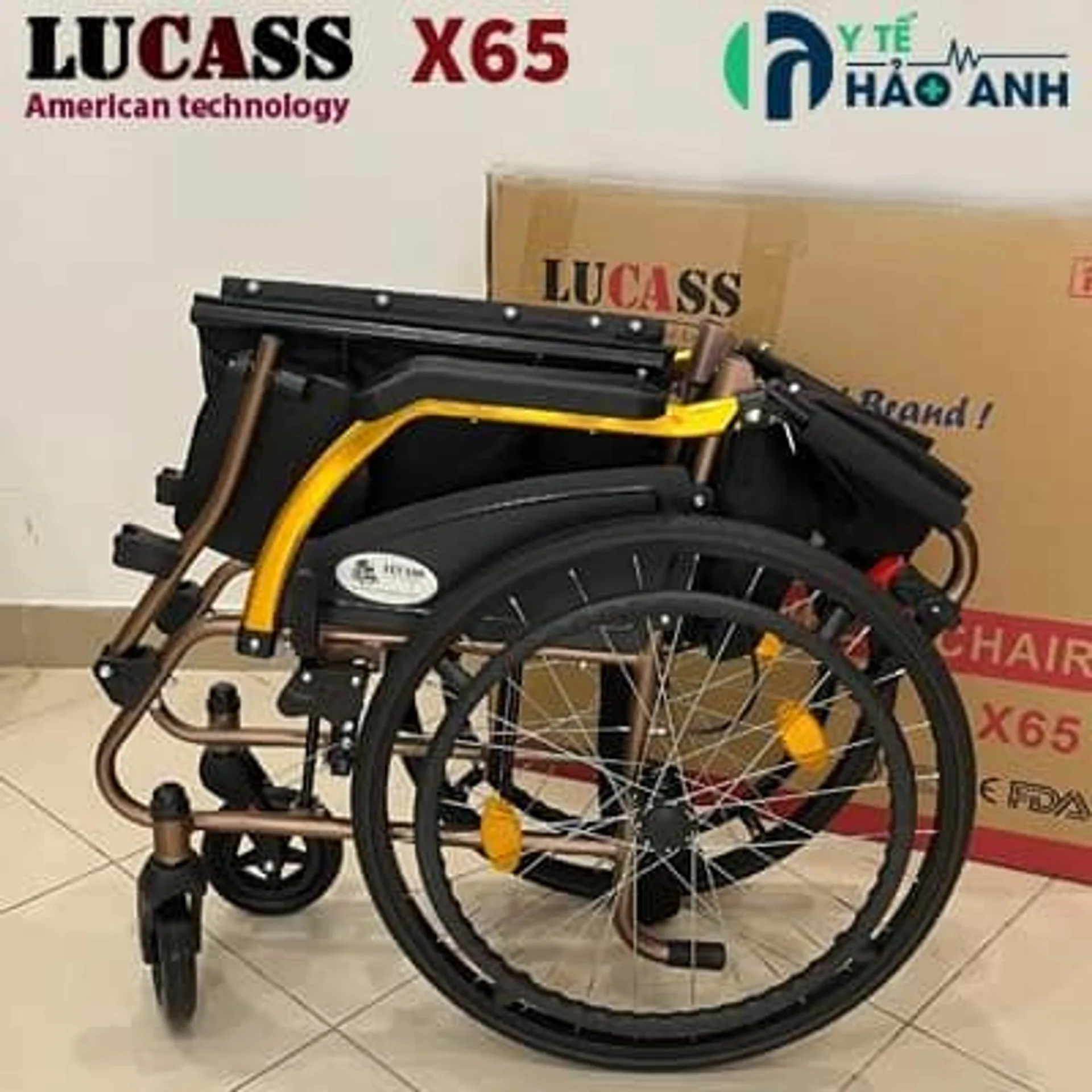 Xe lăn Lucass X65 (ảnh 2/3)
