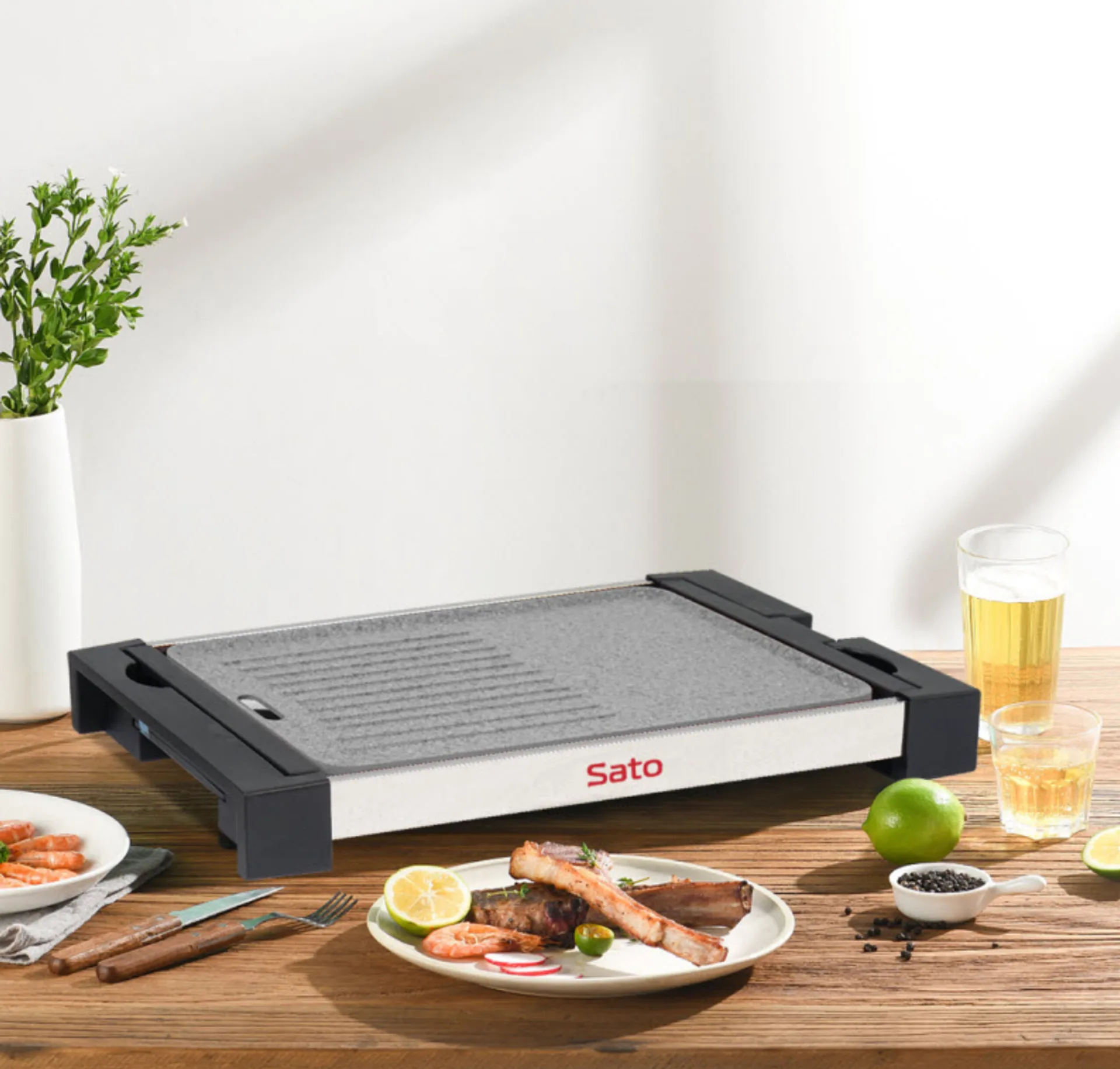 Bếp nướng điện SATO BN21 (ảnh 2/5)