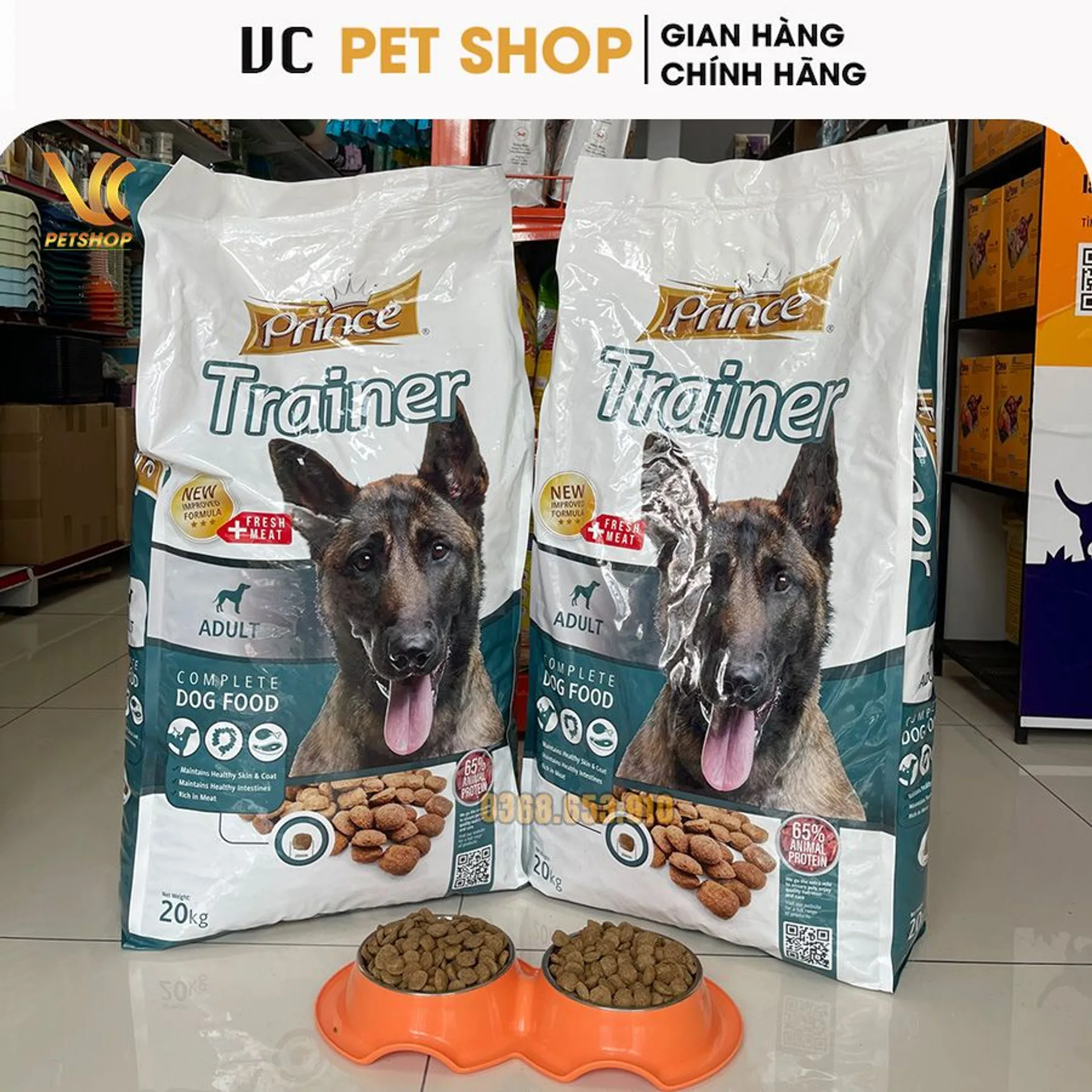 Thức Ăn Chó Huấn Luyện Malinois Prince Trainer - Hạt Huấn Luyện Chó Becgie Bỉ (ảnh 5/5)