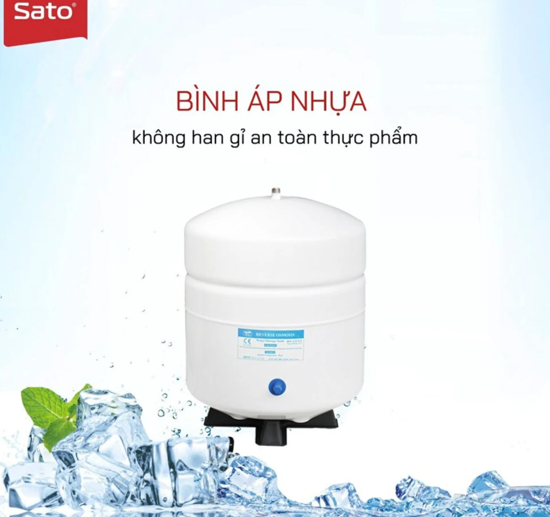 Máy lọc nước Sato Reno RNo1039D 9 cấp lọc (ảnh 2/5)