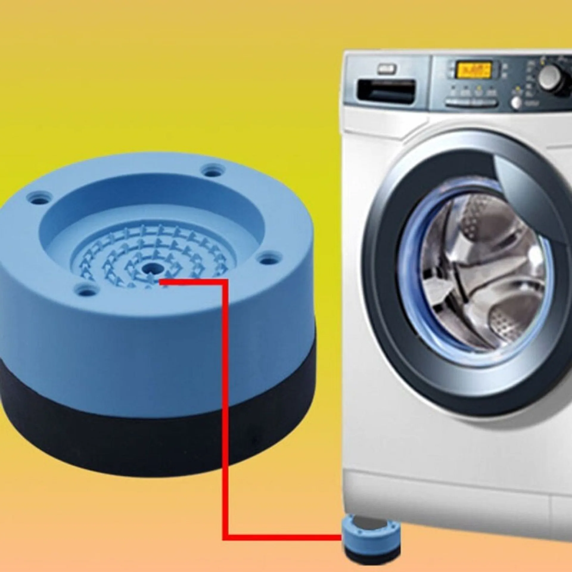 Set 4 đế chống rung chống ồn máy giặt (ảnh 4/4)