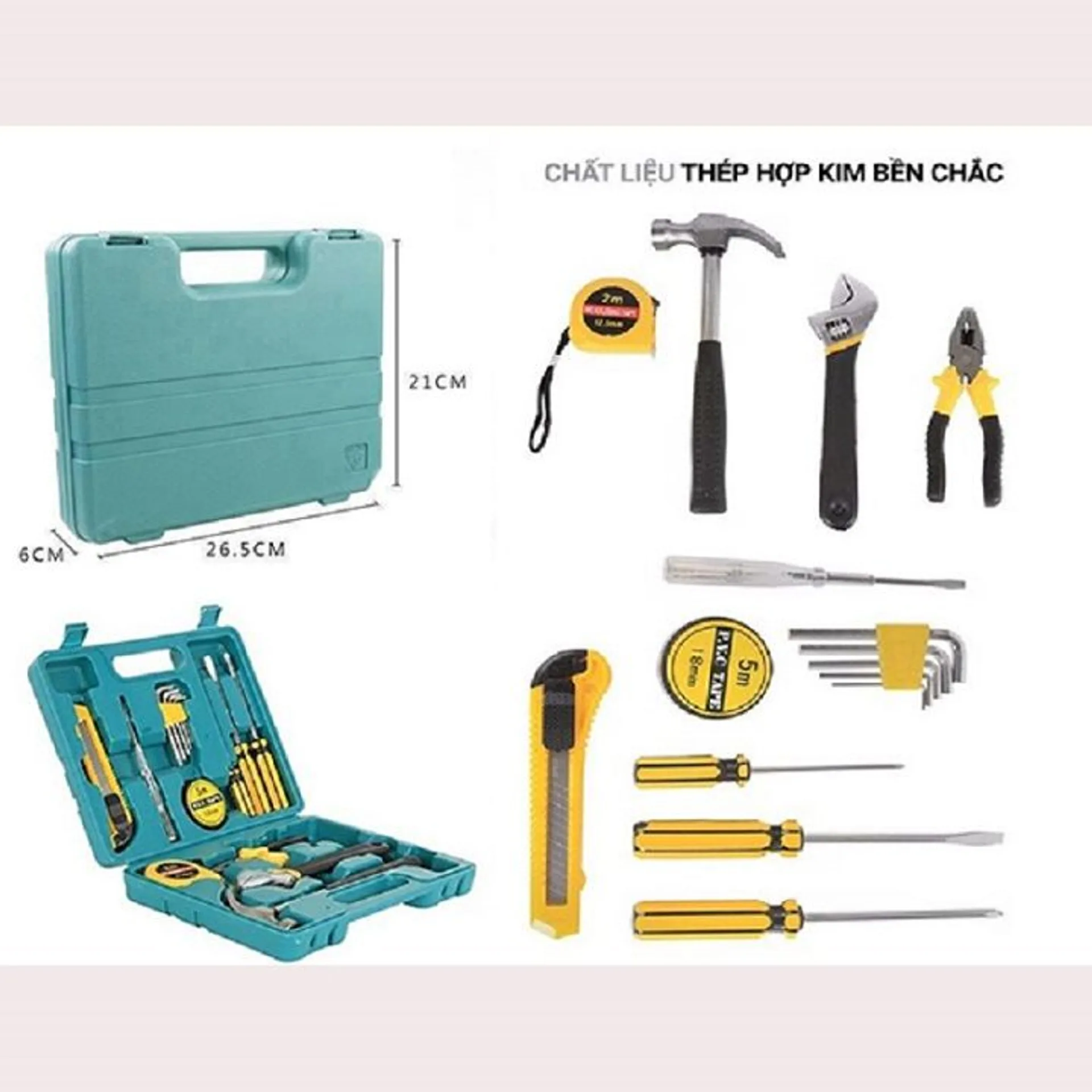 Bộ dụng cụ sửa chữa đa năng 16 món (ảnh 2/5)