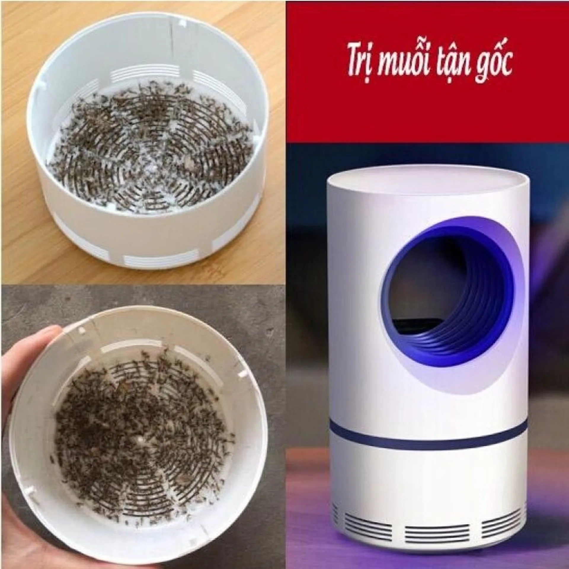 Đèn bắt muỗi cảm ứng thông minh cổng sạc usb (ảnh 5/5)