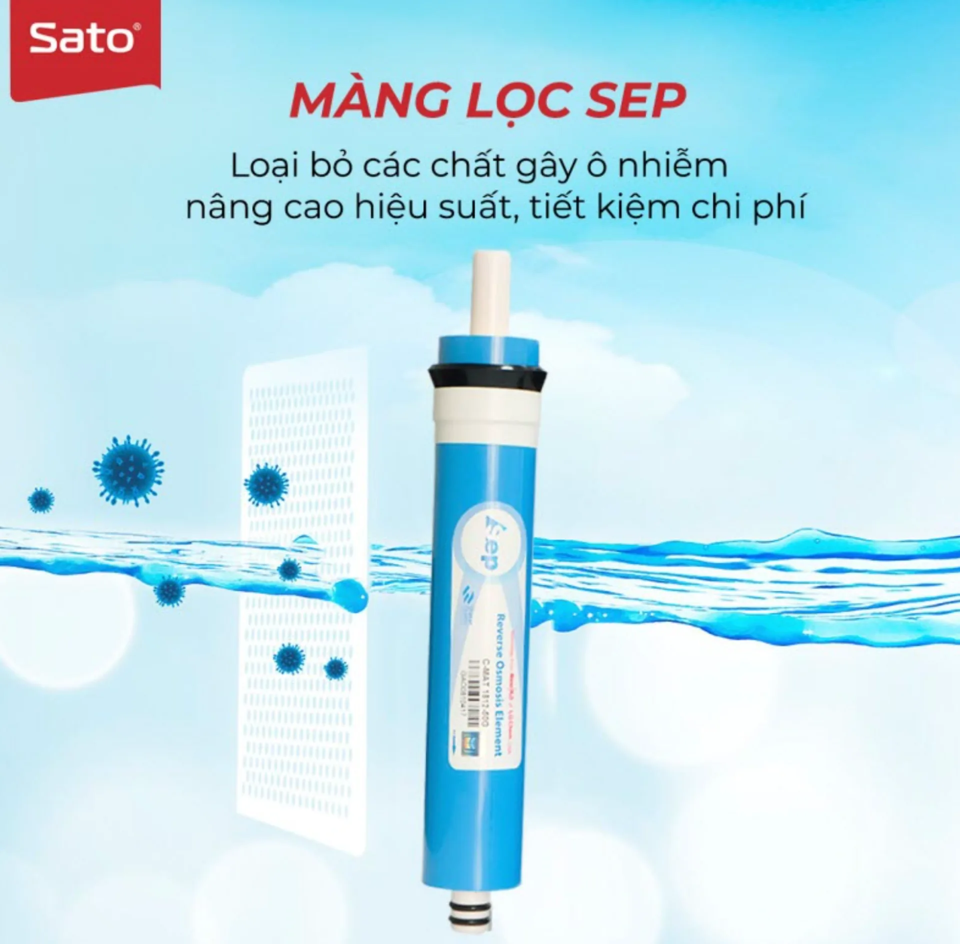 Máy Lọc Nước SATO Neo1 Neo4410T 10 Cấp Lọc (ảnh 5/5)