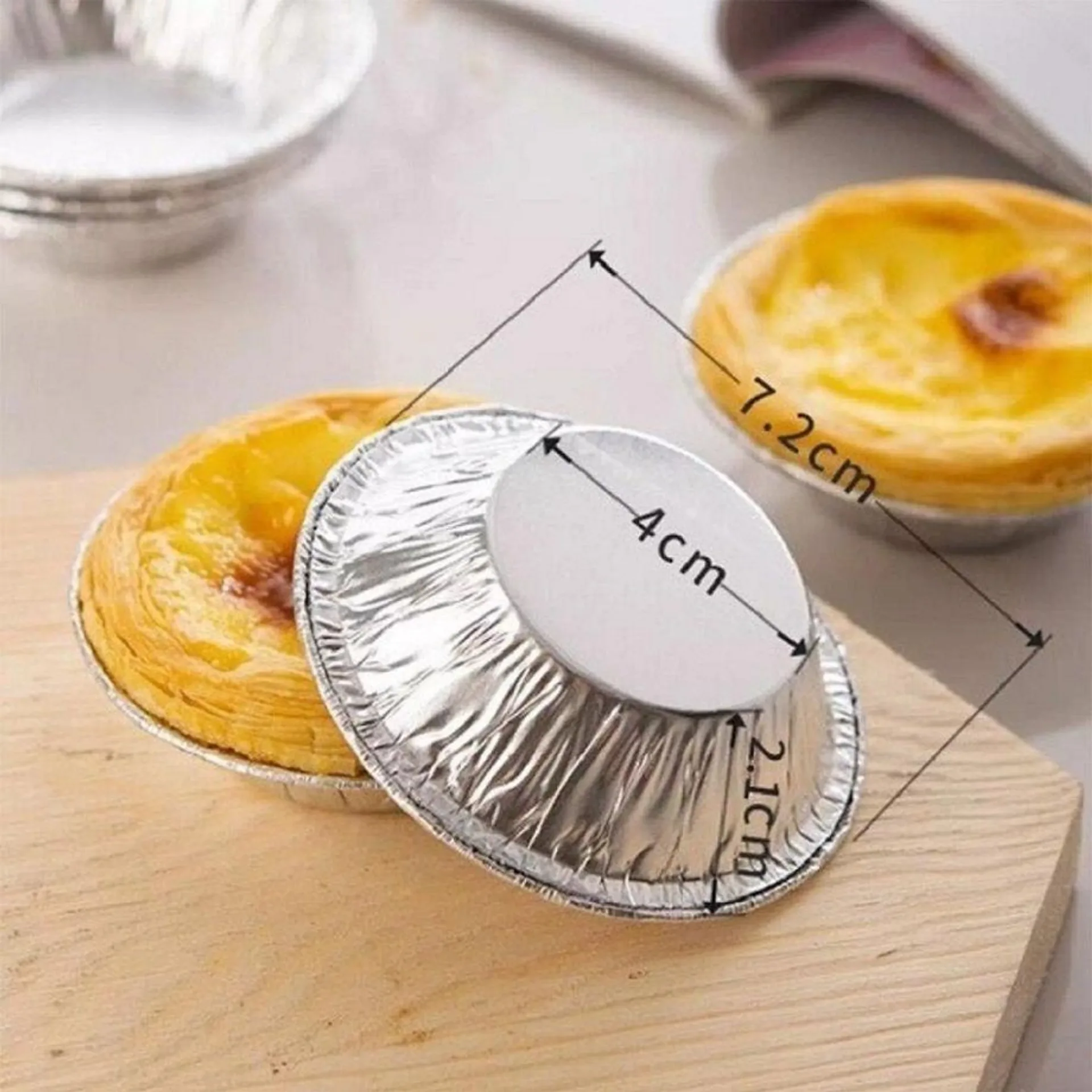 Set khuôn giấy bạc nướng thực phẩm, nướng bánh, nướng hàu, bát nướng bạc (ảnh 4/5)