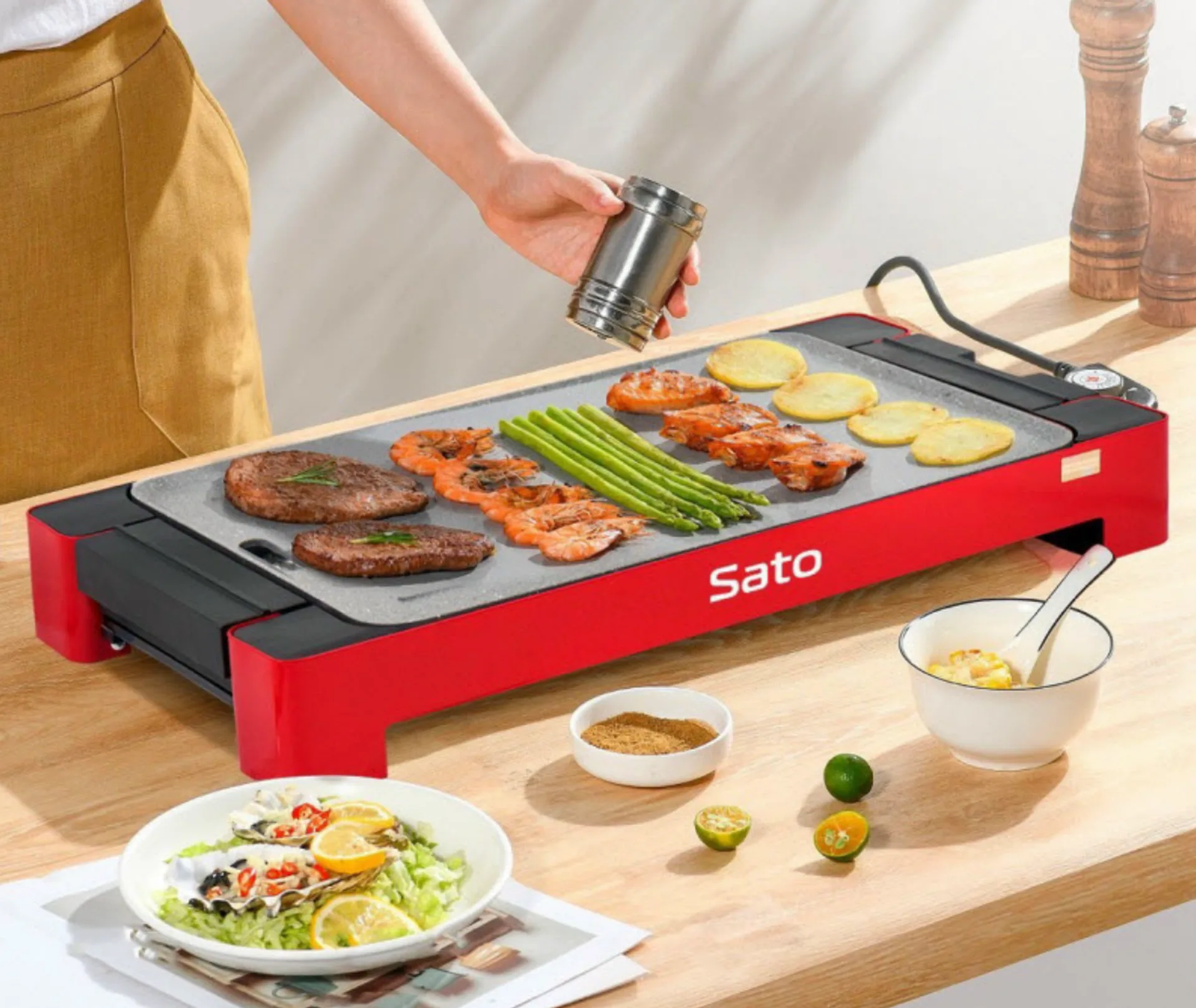 Bếp nướng điện SATO BN41 (ảnh 2/2)