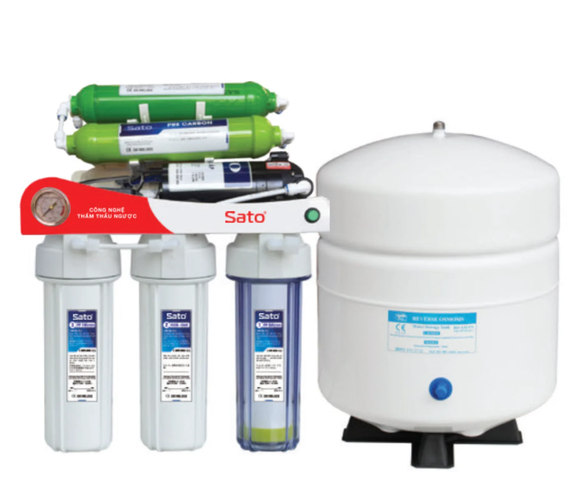 Máy Lọc Nước SATO KT3880 8 Cấp Lọc (Không tủ)
