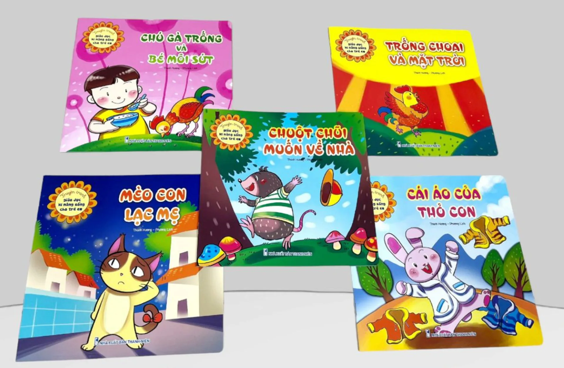 Combo 5 cuốn truyện cho bé yêu
