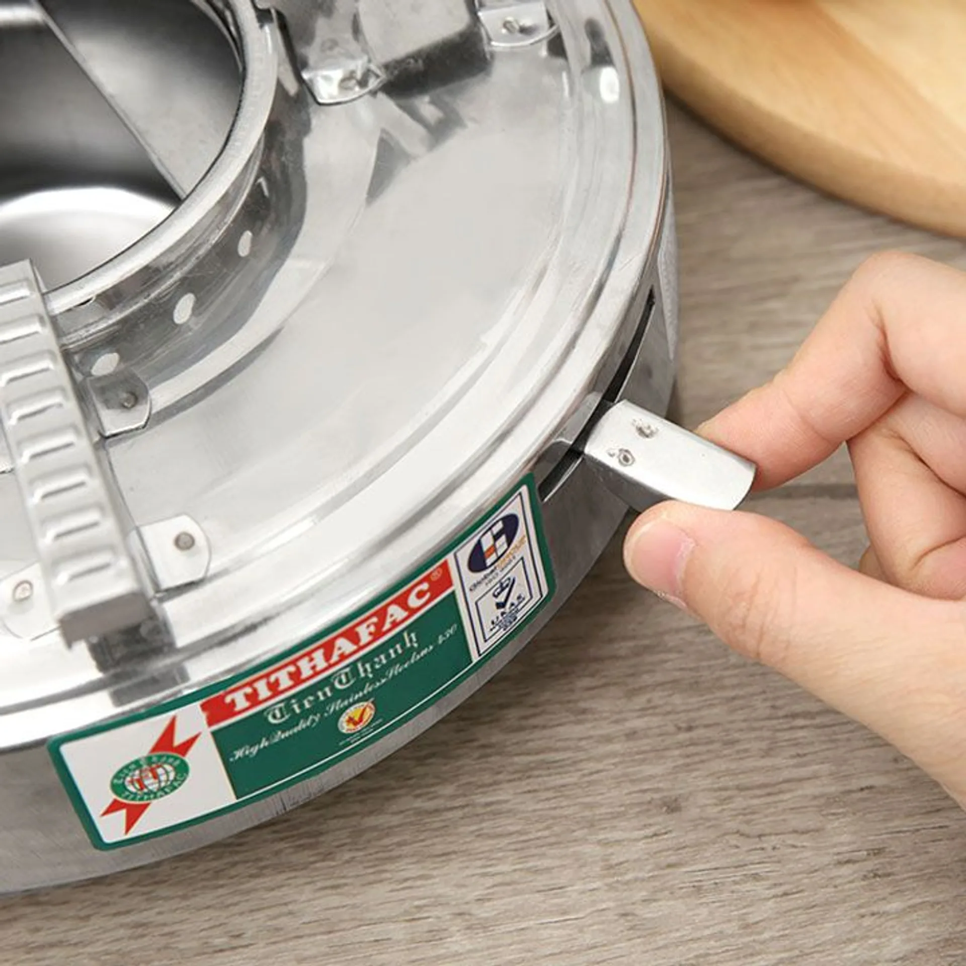 Bếp cồn khô inox mini tiện lợi, bếp cồn lẩu nướng nhỏ gọn dễ dàng mang đi dã ngoại (ảnh 5/5)