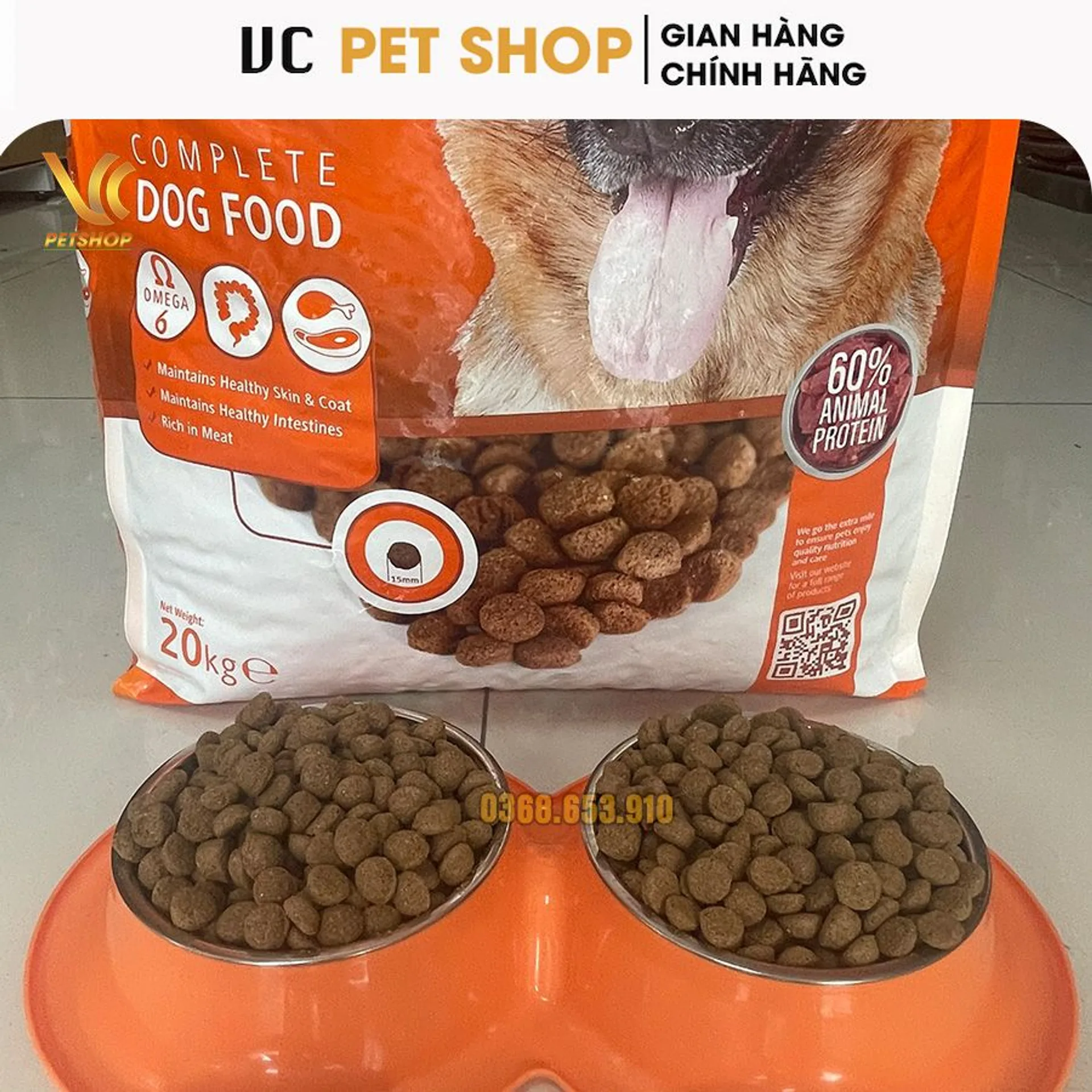 Thức Ăn Hạt Cho Chó Malinois Prince Vitality - Cám Hạt Cho Chó Becgie Bỉ (ảnh 3/6)