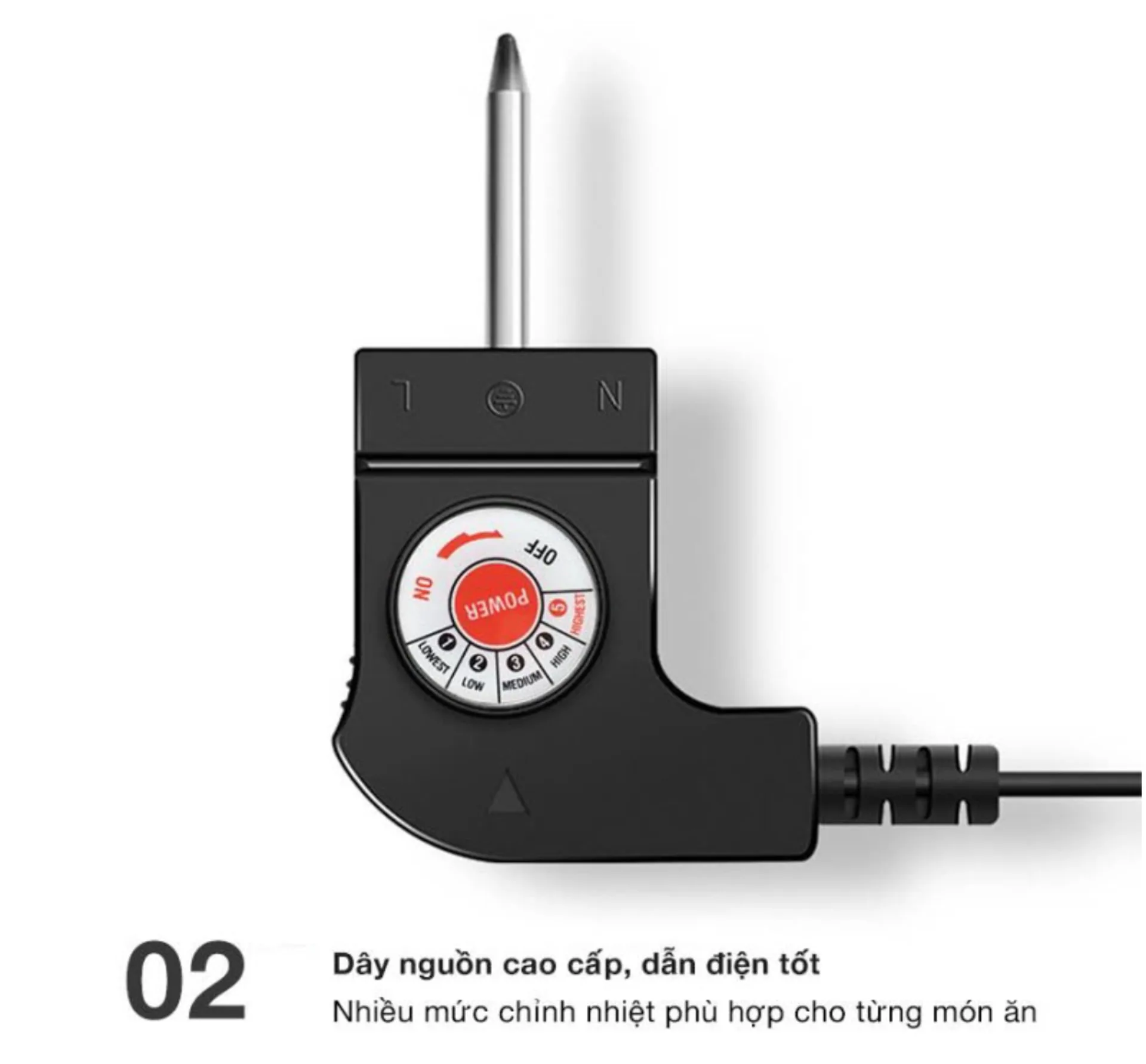 Bếp nướng điện SATO BN21 (ảnh 4/5)
