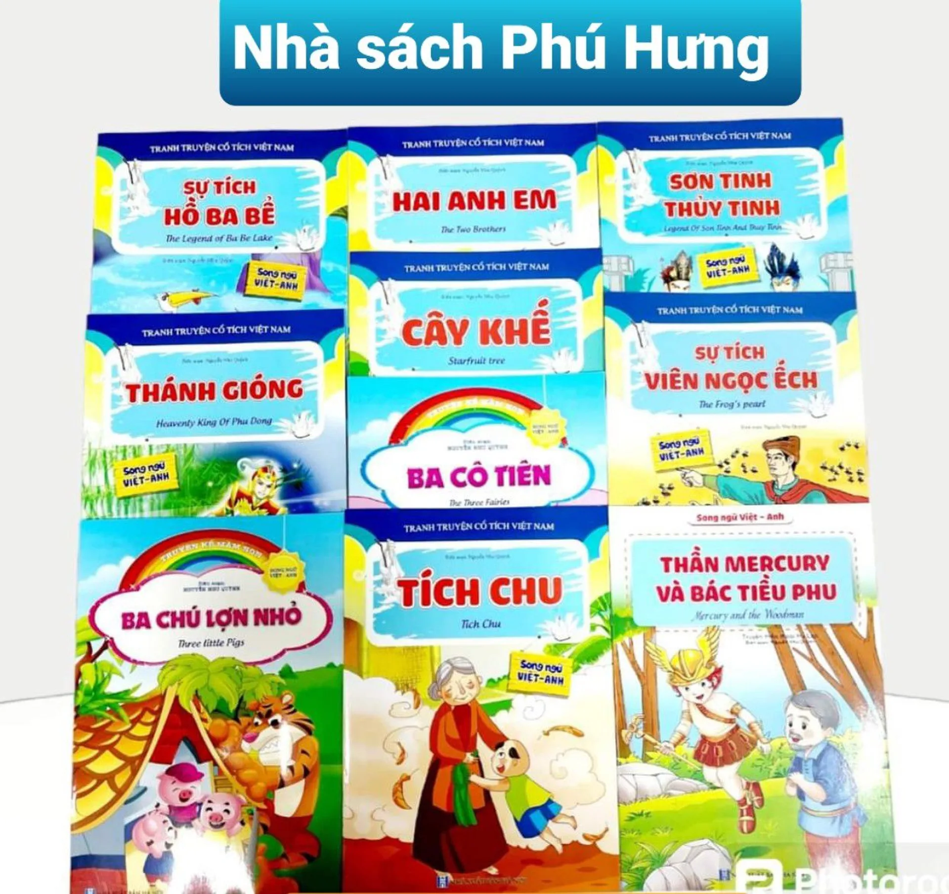 Combo 10 cuốn truyện cổ tích Việt Nam