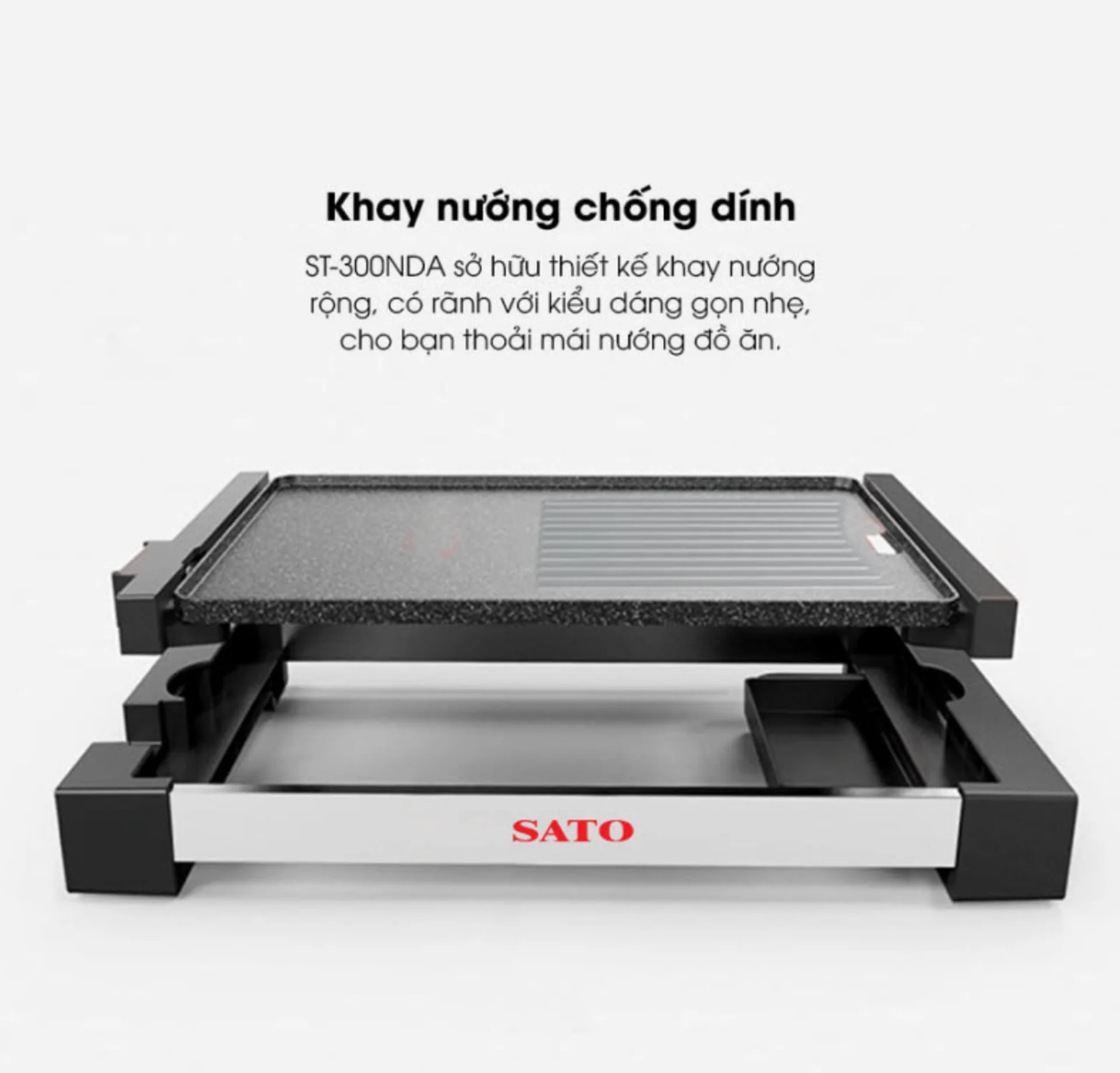 Bếp nướng điện SATO BN21 (ảnh 3/5)