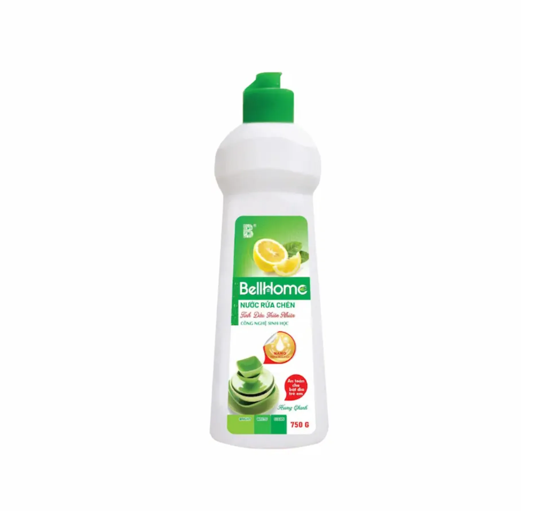 1 Chai Nước Rửa Chén Công Nghệ Sinh Học Bell Home Hương Chanh 750G