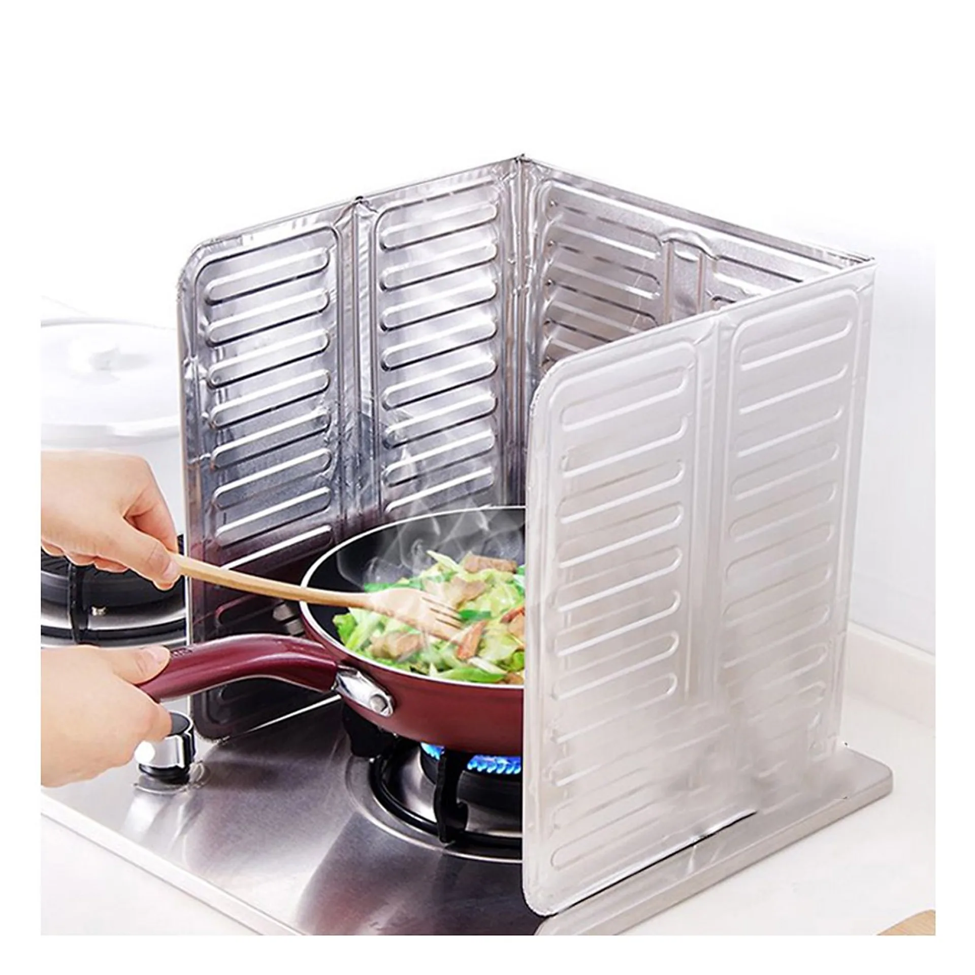 Tấm chắn dầu mỡ, tấm chắn gió, cách nhiệt dùng cho nấu ăn