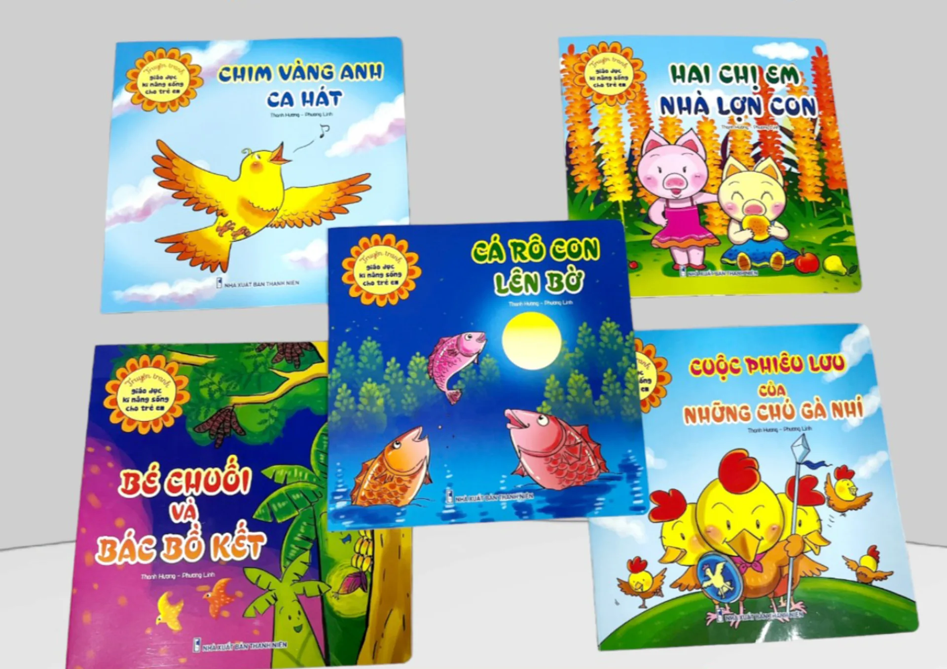 Combo 5 cuốn truyện cho bé yêu