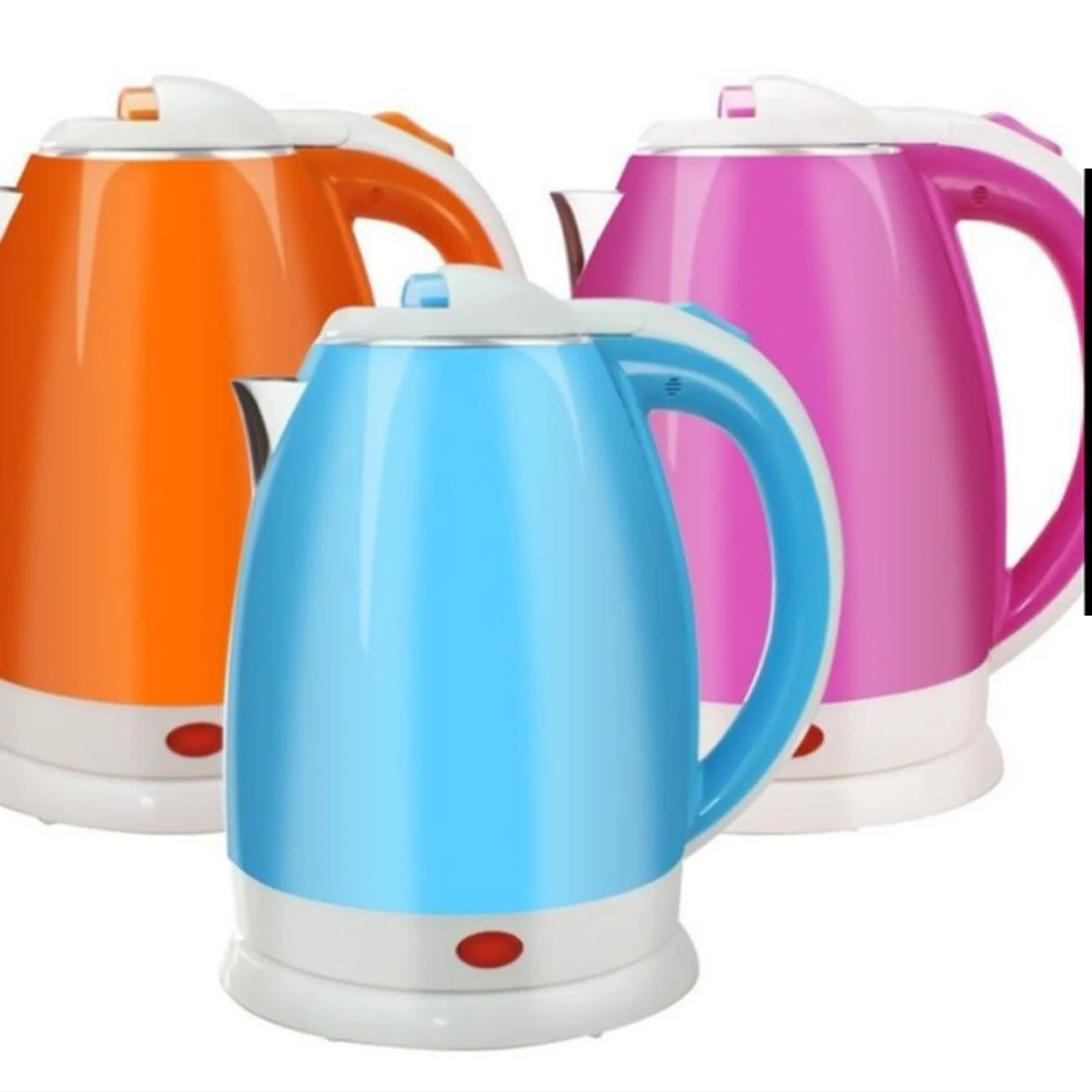 Ấm đun nước siêu tốc màu 2 lớp cách nhiệt 1.8L, ấm siêu tốc, bình đun nước siêu nhanh