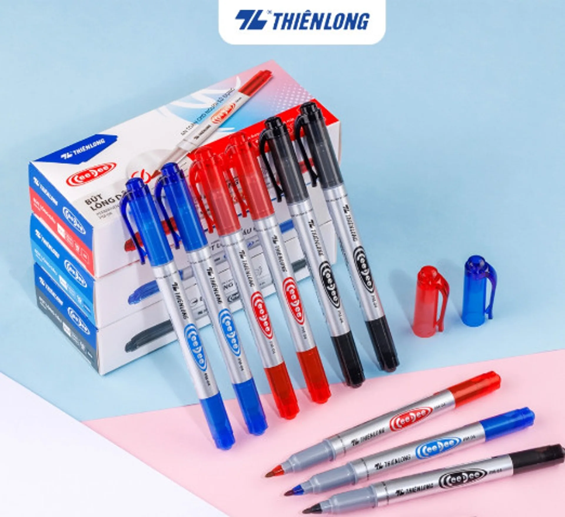 Bút dạ dầu TL 2 đầu loại nhỏ