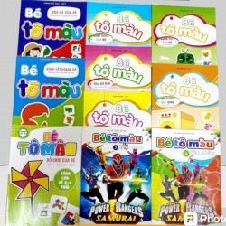 Combo 10 cuốn tập tô màu cho bé trai
 Combo 10 cuốn tập tô màu cho bé trai