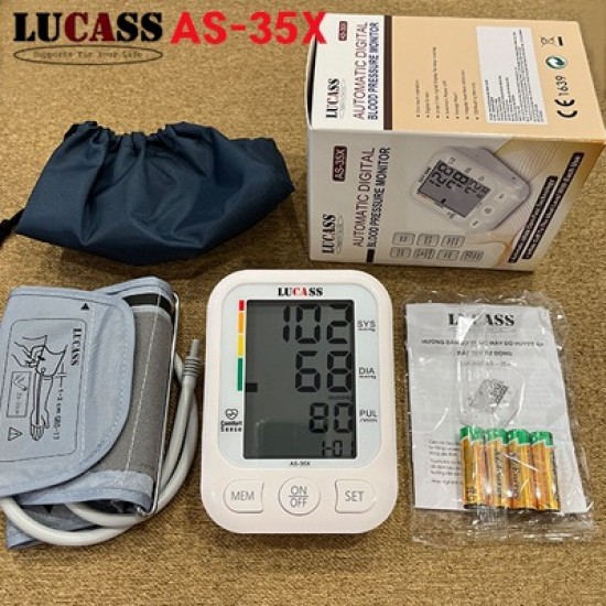 Máy đo huyết áp Lucass AS-35X
