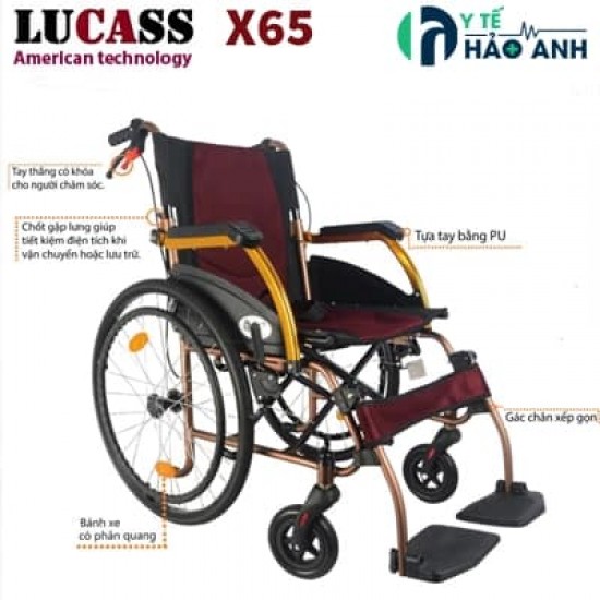 Xe lăn Lucass X65
