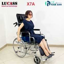 Xe lăn đa năng Lucass X7A có bô vệ sinh, ngả nằm, chống lật
 Xe lăn đa năng Lucass X7A có bô vệ sinh, ngả nằm, chống lật