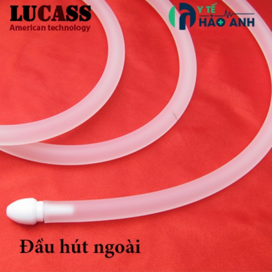 Máy hút dịch 1 bình Lucass SS-6A dùng hút dịch mũi, đờm trong gia đình
