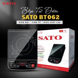 Bếp từ đơn SATO BT062 (Tặng nồi lẩu inox)
 Bếp từ đơn SATO BT062 (Tặng nồi lẩu inox)