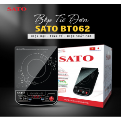 Bếp từ đơn SATO BT062 (Tặng nồi lẩu inox)
 Bếp từ đơn SATO BT062 (Tặng nồi lẩu inox)