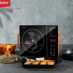 Bếp hồng ngoại SATO HN011N (Tặng kèm nồi lẩu inox)
 Bếp hồng ngoại SATO HN011N (Tặng kèm nồi lẩu inox)