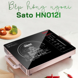 Bếp hồng ngoại SATO HN012I (Tặng kèm nồi lẩu inox)
 Bếp hồng ngoại SATO HN012I (Tặng kèm nồi lẩu inox)