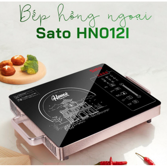 Bếp hồng ngoại SATO HN012I (Tặng kèm nồi lẩu inox)
