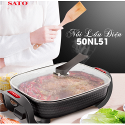 Nồi lẩu điện đa năng SATO 50NL51 5.0L
 Nồi lẩu điện đa năng SATO 50NL51 5.0L