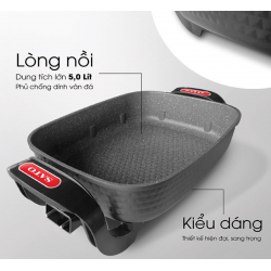 Nồi lẩu điện đa năng SATO 50NL51 5.0L
 Nồi lẩu điện đa năng SATO 50NL51 5.0L