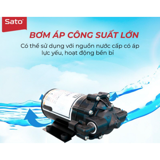 Máy Lọc Nước SATO KT3880 8 Cấp Lọc (Không tủ)
